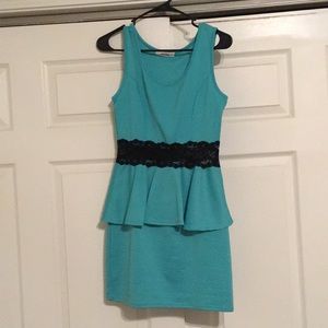 Small peplum dress
